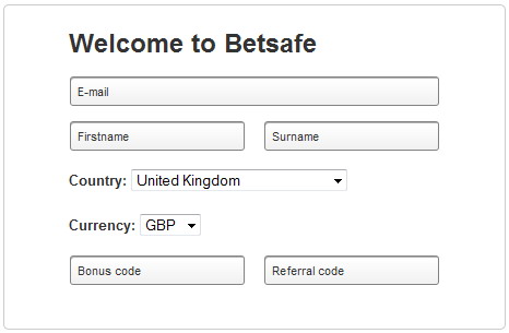 Betsafe registration bonus code